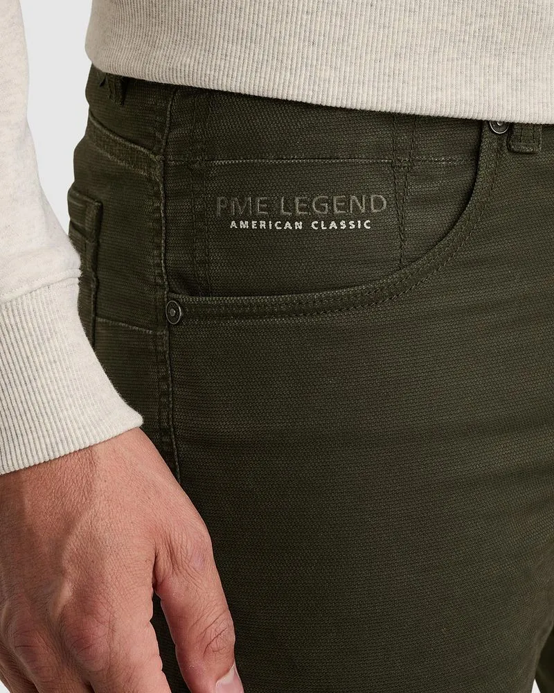PME Legend PME Legend Nightflight Hose Structure Dunkelgrün - Größe W 38 - L 32, Dunkelgrün, – Produktbild 3 von 5