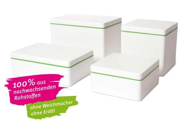 ajaa ajaa Die Quadratische Aufbewahrungsbox 1,4 l, Cool gray, – Produktbild 3 von 4