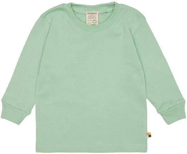 loud + proud loud + proud Babys & Kinder Schlafanzug, Pyjama Uni aus Feinripp, GOTS-zertifiziert, Pistacchio/grün, – Produktbild 1 von 4