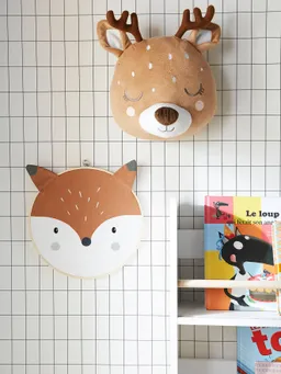 Vertbaudet Kinderzimmer Wanddeko FUCHS mit Rahmen – Produktbild 1 von 1