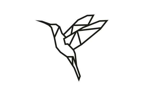 BeWooden BeWooden Wanddekoration aus Holz - Kolibri Silhouette – Produktbild 1 von 2