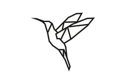 BeWooden BeWooden Wanddekoration aus Holz - Kolibri Silhouette – Produktbild 1 von 1