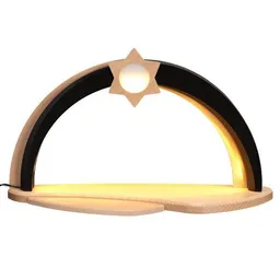 Zeidler Erzgebirge Zeidler Erzgebirge Moderner Lichterbogen Schwibbogen natur braun mit LED-Beleuchtung – Produktbild 1 von 1