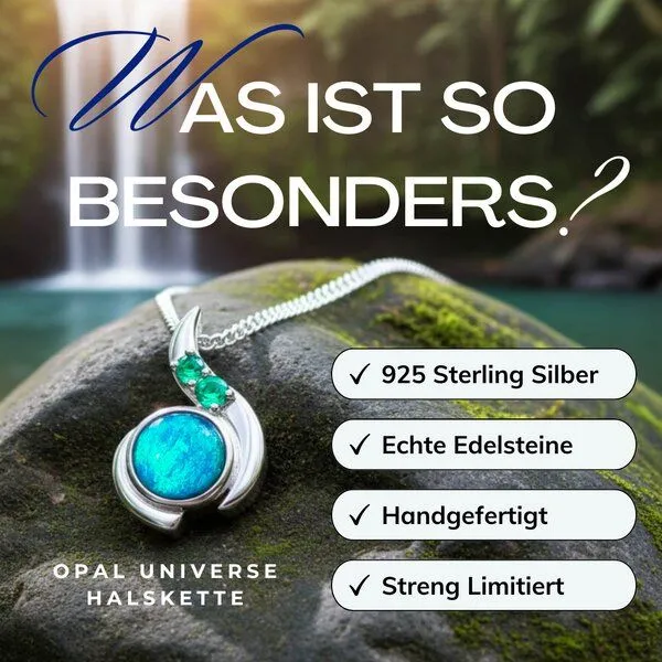 Spirit of Island Spirit of Island Silber Halskette | Opal Universe, Silber, – Produktbild 3 von 4