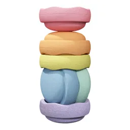 Stapelstein® Stapelstein® Original rainbow pastel Ø 27,5cm, H: 12cm – Produktbild 1 von 1