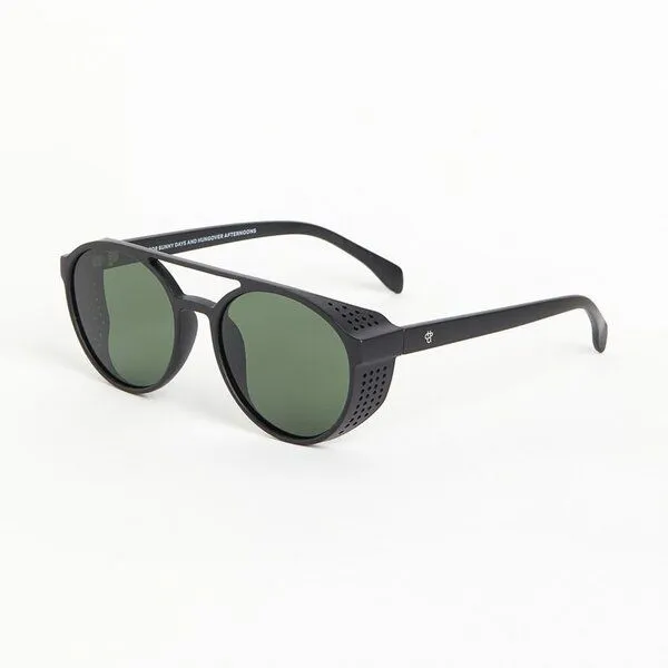 CHPO CHPO Unisex Sonnenbrille "Rickard", Black/green, – Produktbild 1 von 3
