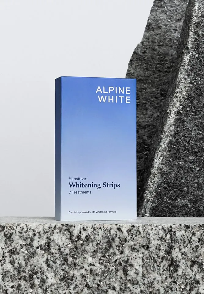 Alpine white Alpine white Whitening Strips sensitive – Produktbild 6 von 6