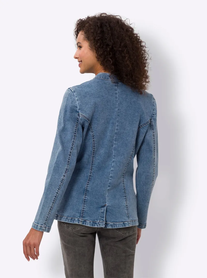 heine Jeansblazer, Blue-bleached, – Produktbild 2 von 2