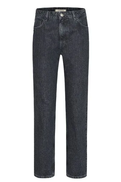 Wunderwerk Wunderwerk Damen Jeans aus Biobaumwolle "Denise straight leg", Schwarz (black 250), – Produktbild 3 von 4