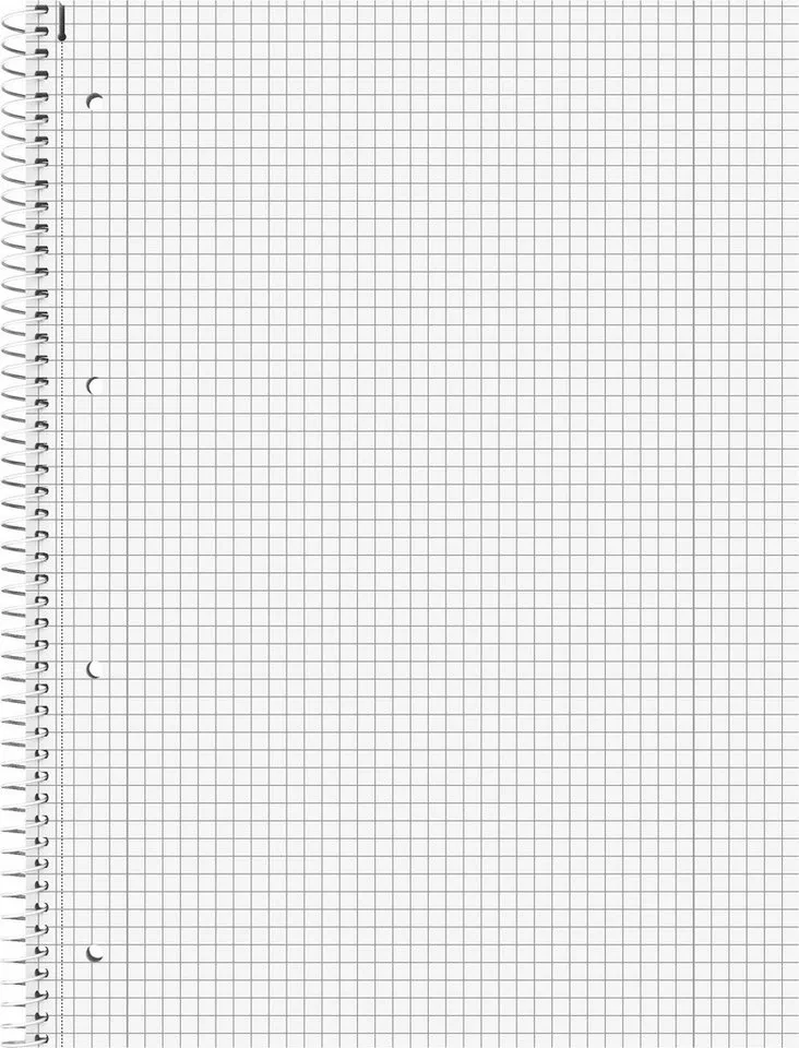 Baier & Schneider Collegeblock Collegeblock Premium Student DUO A4 kariert liniert 80 Blatt, Premiumpapier, hochweiß, satiniert, tintenfest, FSC MIX – Produktbild 2 von 3