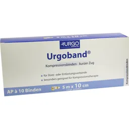 Urgo URGOBAND Kurzzugbinde 10 cmx5 m 10 St Binden – Produktbild 1 von 1
