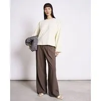 JAN N JUNE JAN N JUNE Boxy Langarmshirt ANKIRA, Buttermilk, – Produktbild 1 von 1