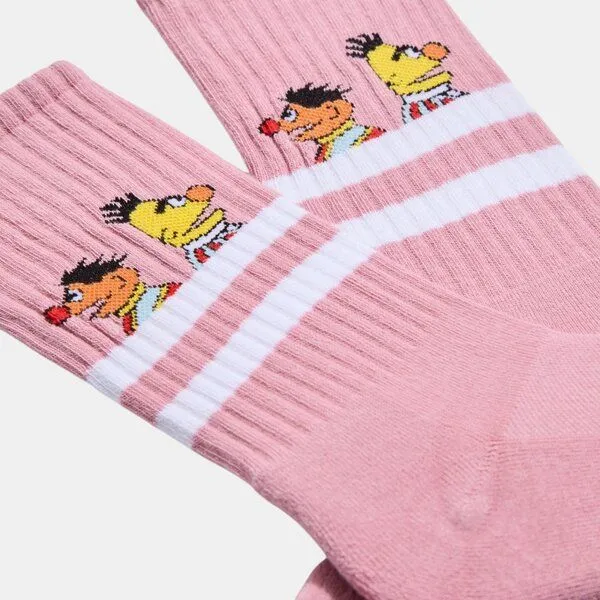 BeSocks BeSocks Bio-Tennissocken in rose - Ernie und Bert – Produktbild 3 von 3