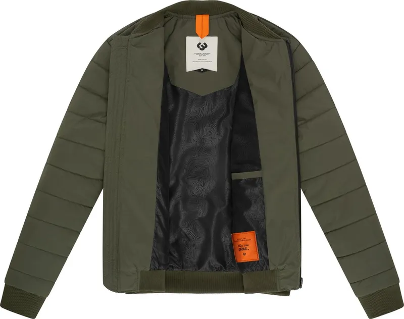 ragwear ragwear Bomberjacke Boomber Leichte wasserdichte Herren Übergangsjacke, Grün, – Produktbild 1 von 5