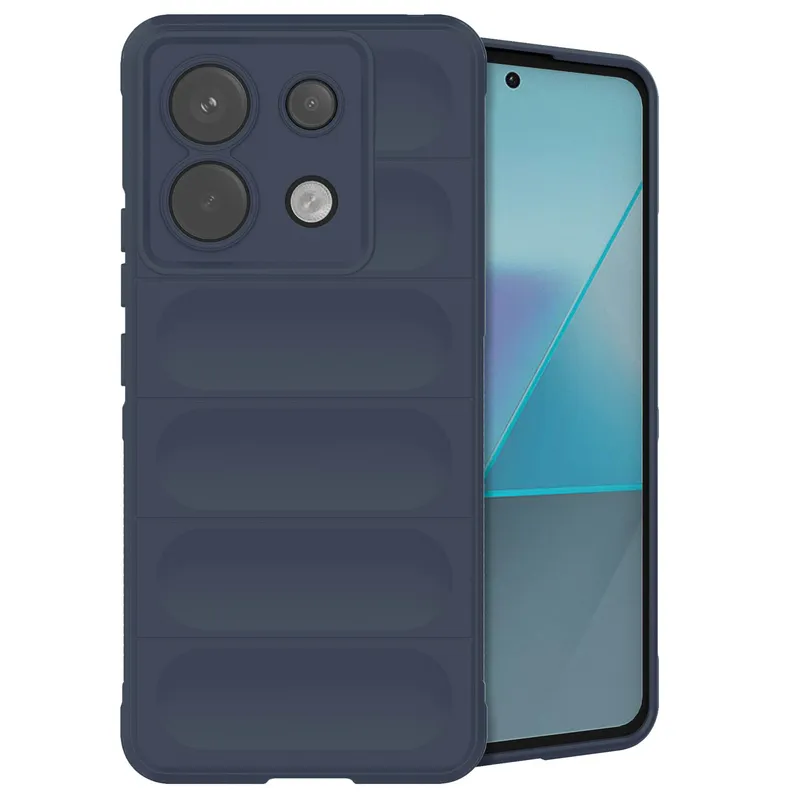 imoshion imoshion EasyGrip Backcover für das Xiaomi Poco X6 Pro, Dunkelblau, – Produktbild 1 von 1