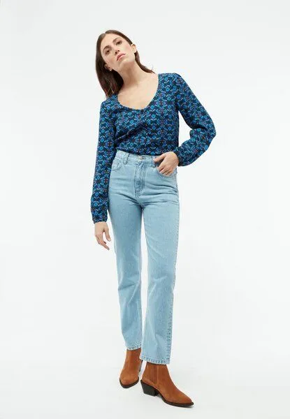Givn Berlin Givn Berlin Jeans GBCHARLOTTE straight Fit aus Bio-Baumwolle, Light blue, – Produktbild 1 von 4
