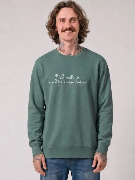 watapparel watapparel Sweatshirt Unisex Ich will ja nichts sagen aber, Green bay, – Produktbild 2 von 2