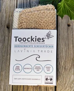 Toockies Toockies Spültücher in Doppeltpack - Jute und Baumwolle – Produktbild 1 von 1