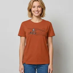 little kiwi little kiwi Damen T-Shirt, "Frosch" – Produktbild 1 von 1