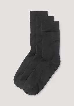 hessnatur hessnatur Herren-Socke im 3er-Pack aus Bio-Baumwolle – Produktbild 1 von 1