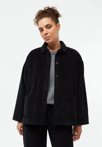 Givn Berlin Givn Berlin Cordjacke GBCHARLIE aus Bio-Baumwolle, Black (cord), – Produktbild 1 von 4