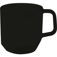 Keramiktasse "Bold" 360 ml, black – Produktbild 1 von 1