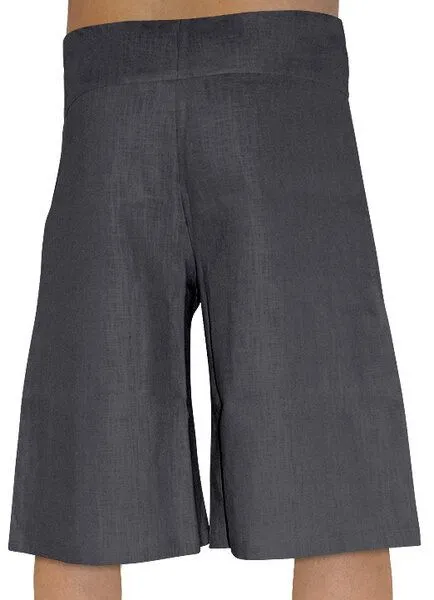 SCHAZAD Bermuda-Leinenhose von SCHAZAD, Anthrazit, – Produktbild 2 von 2