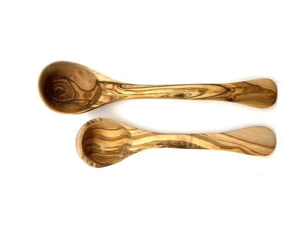 Olivenholz erleben Olivenholz erleben Schöpfkelle (25 cm oder 30 cm) für Küche & Sauna aus Olivenholz – Produktbild 2 von 8