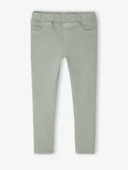 Vertbaudet Mädchen Slim-Fit-Treggings BASIC salbei – Produktbild 1 von 1