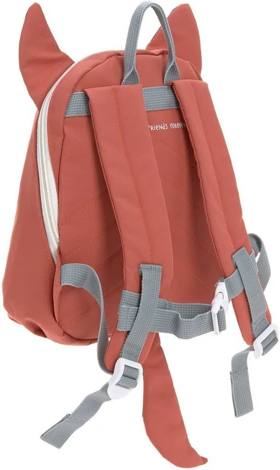 Lässig Lässig Kinderrucksack About Friends, Fuchs, PETA-approved vegan, Rot, – Produktbild 3 von 5