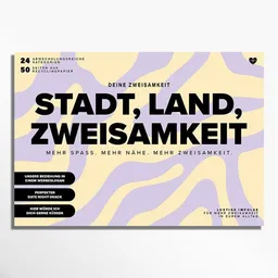 DEINE ZWEISAMKEIT DEINE ZWEISAMKEIT STADT-LAND-ZWEISAMKEIT | FÜR PAARE – Produktbild 1 von 1