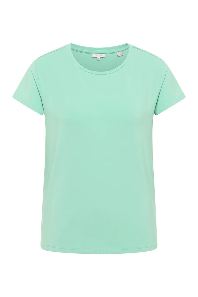 Tranquillo Jerseyshirt Manaa aus Tencel™ - ocean wave / L – Produktbild 1 von 2