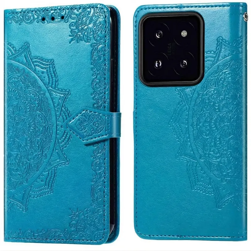 imoshion imoshion Mandala Klapphülle für das Xiaomi 14T, Türkis, – Produktbild 1 von 1