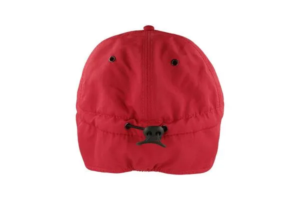 Atlantis Headwear Atlantis Headwear Outdoor-Wintercap mit Ohrenklappen Fleece, Rot, – Produktbild 4 von 4