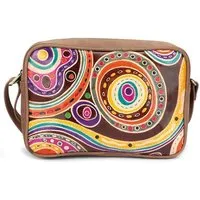 El Puente El Puente Schultertasche "Saria" | Fair Trade & Handmade aus Indien, Mehrfarbig, – Produktbild 1 von 1
