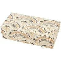 El Puente El Puente "Ornamente" Dose aus Papier in Beige mit Print | Fair Trade & Handmade aus Bangladesch – Produktbild 1 von 1