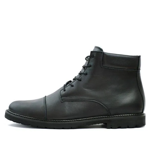 SORBAS SORBAS '93 Leder Stiefel zum Schnüren, Schwarz, – Produktbild 2 von 8