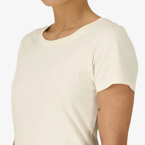YTWOO YTWOO Mid-Light Damen T-Shirt Slim Fit, Natural raw, – Produktbild 4 von 4