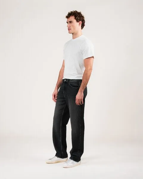 Kuyichi Kuyichi Herren Jeans LARRY Loose Fit aus 99% Bio-Baumwolle und 1% Elasthan, Blue, – Produktbild 1 von 4