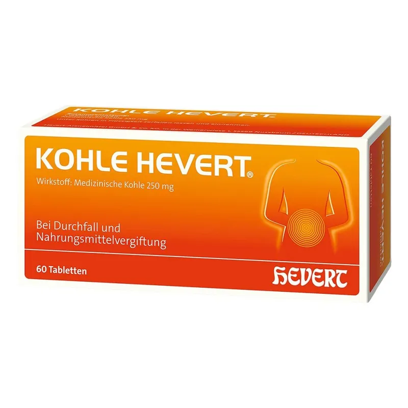 HEVERT Kohle Hevert Tabletten – Produktbild 2 von 2