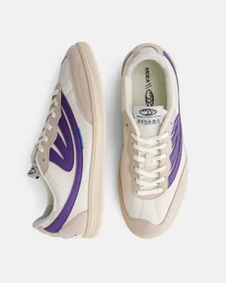 MoEa MoEa Herren vegan Sneaker Flow Beige/Lila Mais – Produktbild 1 von 1