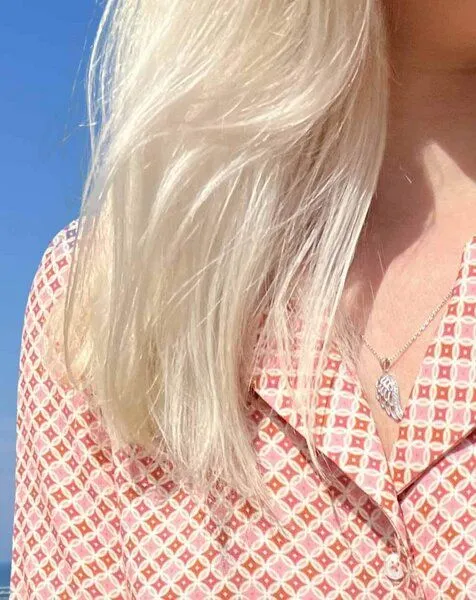 Aatise Aatise Oversize-Bluse mit kubanischem Zavi 100% EcoVero, Rosa, – Produktbild 3 von 3