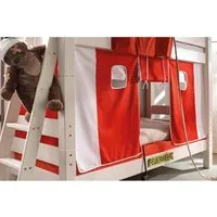 Vorhang "Infanskids" 4-teilig, für Hochbett "Infanskids" mittelhoch, Feuerwehr – Produktbild 1 von 1