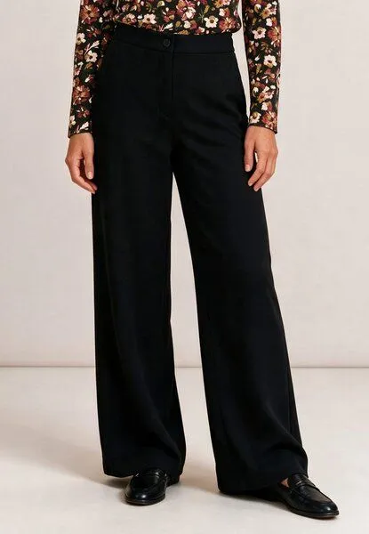 LANA LANA wide Leg Hose, Modell Susana, Schwarz, – Produktbild 2 von 4
