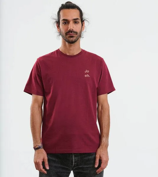 Gary Mash GARY MASH T-Shirt Jo eh. aus Biobaumwolle, Burgund (rot), – Produktbild 3 von 4