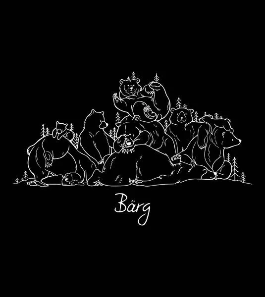 Gary Mash GARY MASH T-Shirt Bärg aus Biobaumwolle, Grau, – Produktbild 1 von 1