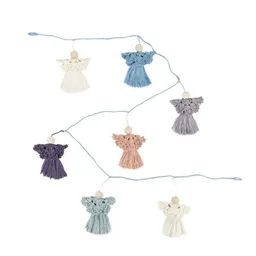 El Puente El Puente Weihnachtsgirlande "Engel" | Fair Trade & Handmade aus Nepal – Produktbild 1 von 1