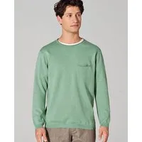 HempAge HempAge Herren Sommer Pullover Hanf/Bio-Baumwolle, Menta (grün), – Produktbild 1 von 1