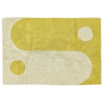 liv interior liv interior Hand-getüfteter Teppich YINYANG, Gelb/weiß, – Produktbild 1 von 1