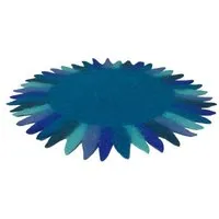 Frida Feeling Frida Feeling Untersetzer / Tischsets "Sonne" aus Filz, Petrol (blau), – Produktbild 1 von 1